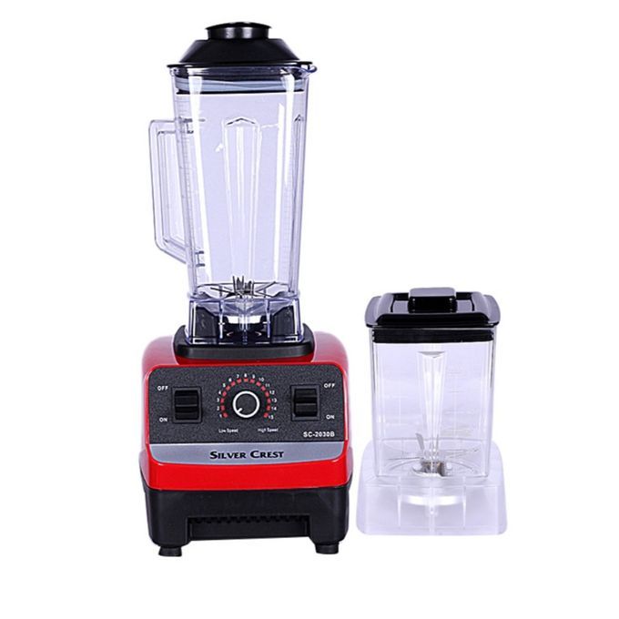 Silver Crest 2 Litres German Industrial Blender With 1 Litre Mill Jar