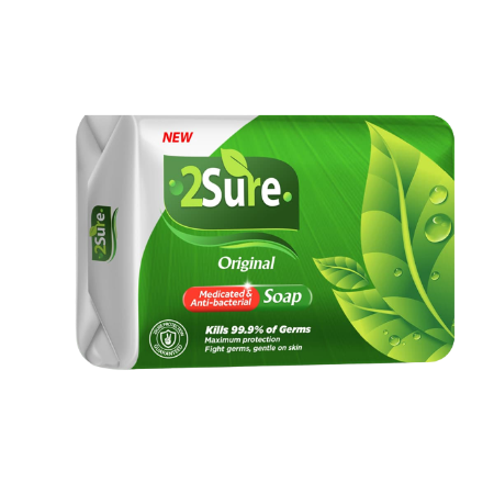 2SURE ANTIBACTERIAL SOAP 65G