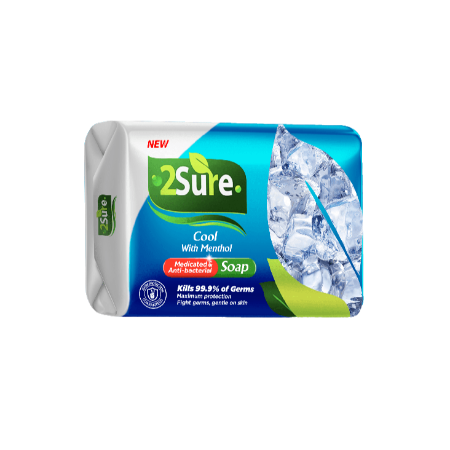 2SURE ANTIBAC SOAP COOL MENTHOL 70g