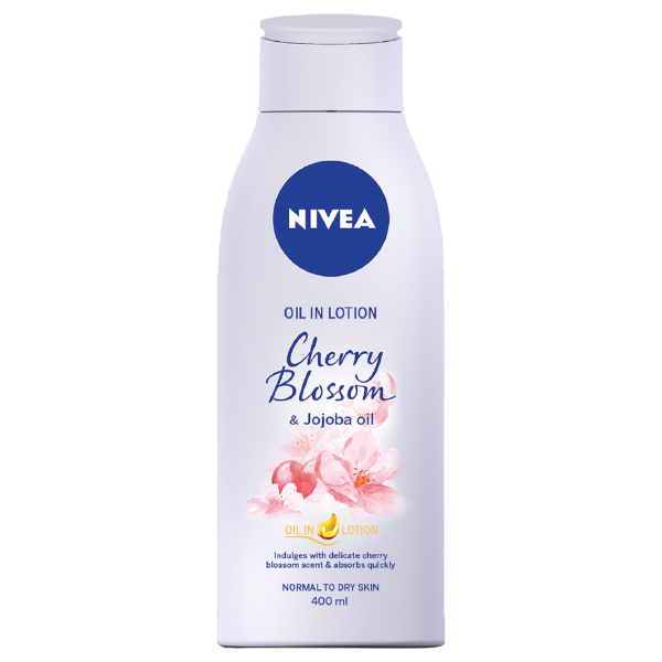 NIVEA BODY LOTION CHERRY BLOSSOM 400ML