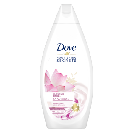 DOVE GLOWING RITUAL BODY WASH 750ML