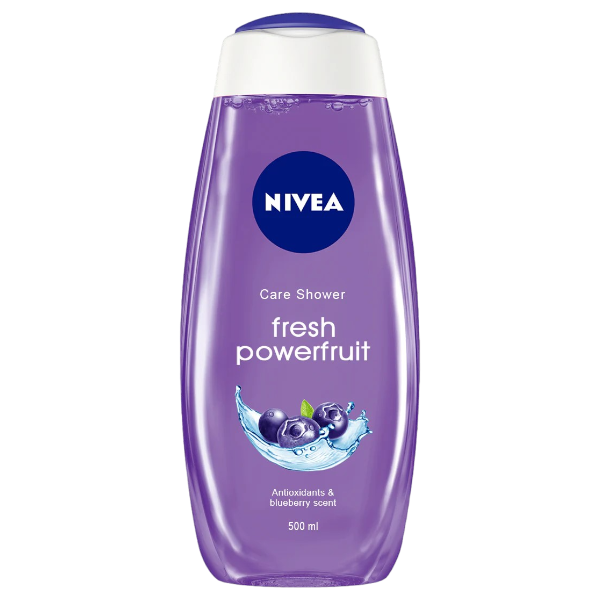 NIVEA SHOWER GEL FRESH POWERFRUIT 500ML